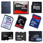 Macam-macam memory card dari Compact Flash sampai SD card mini