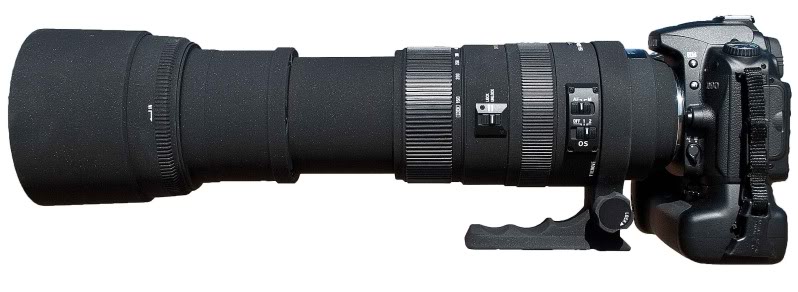 Salah satu lensa unik Sigma, 50-500mm OS HSM