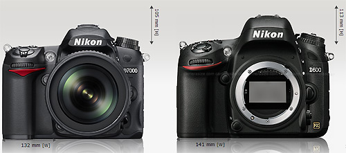 Nikon D7000 dan Nikon D600
