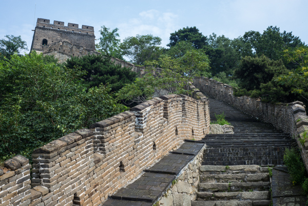 Salah satu sudut Great Wall yang sepi pengunjung