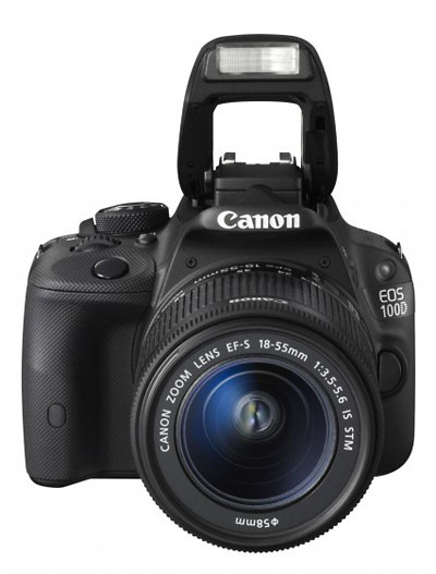 Canon 100D, salah satu kamera DSLR pemula yang populer satu dekade belakangan ini.