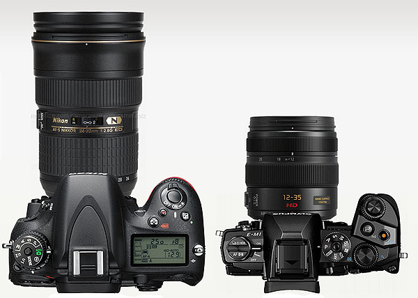 Kiri: Nikon D610 dan lensa 24-70mm f/2.8. Olympus OMD EM1 dan lensa 12-35mm f/2.8